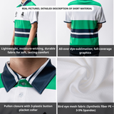 Personalized Golf Polo Shirt – Skeleton Golfing, Funny Beer Golfer Gift, Custom Name