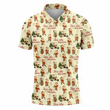 Unisex Golf Polo Shirt – Christmas, The Season Saying Funny, Gift For Golf Lovers