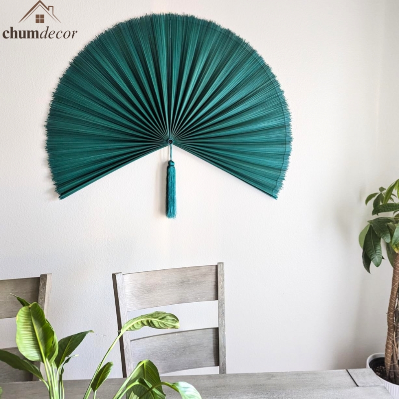 Where to Buy Bamboo Wall Fan Decor